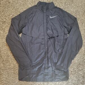 Nike Run Division Packable Jacket Black Men's Size Small 922040-010